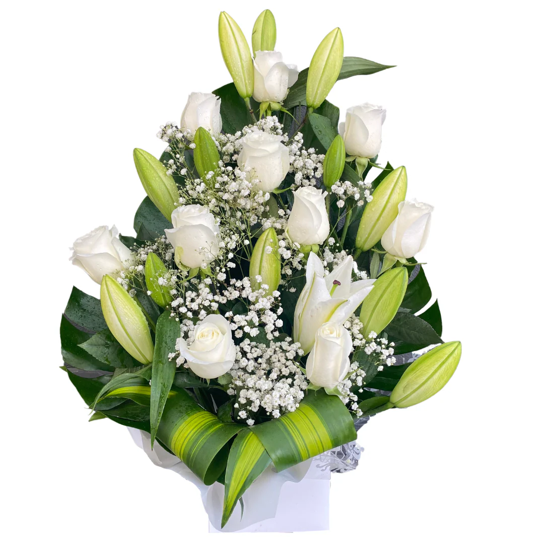 Large Box of Roses/Oriental Liliums - Image 4